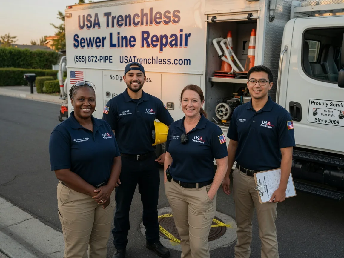 Sewer Line Repair company in Germantown, IL